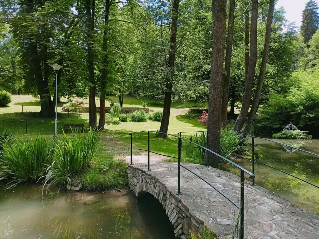 Park v Kaštieli Fričovce