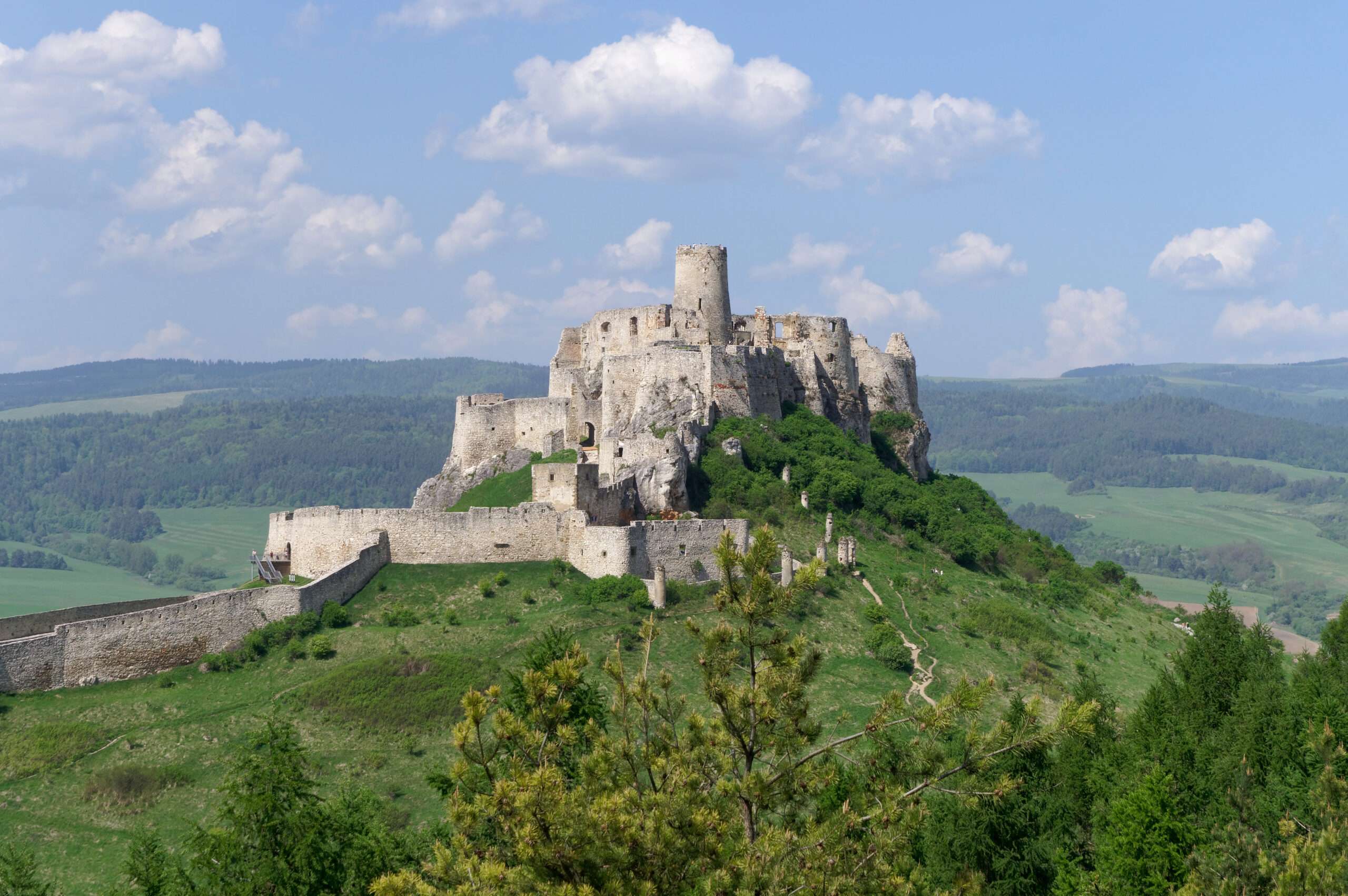 Výhľad na Spišský hrad